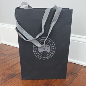 Canada Goose Black and Gray Tote Bag